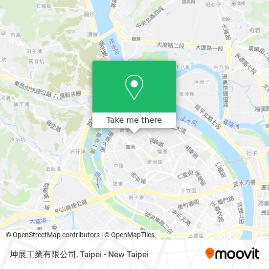坤展工業有限公司 map
