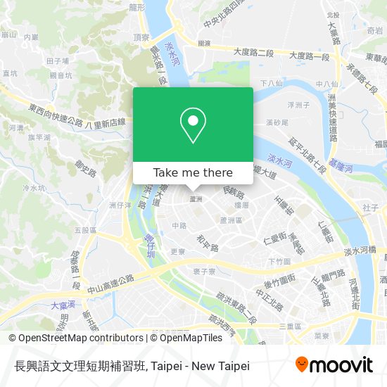 長興語文文理短期補習班地圖