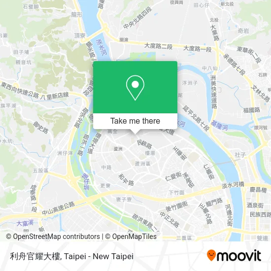 利舟官耀大樓地圖