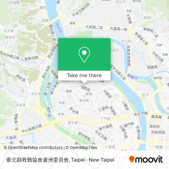 臺北縣救難協會蘆洲委員會地圖