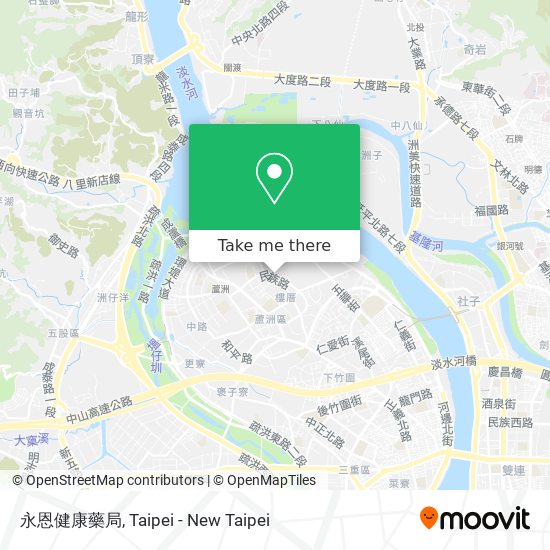 永恩健康藥局 map