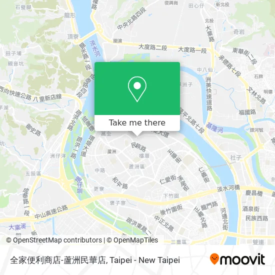全家便利商店-蘆洲民華店 map