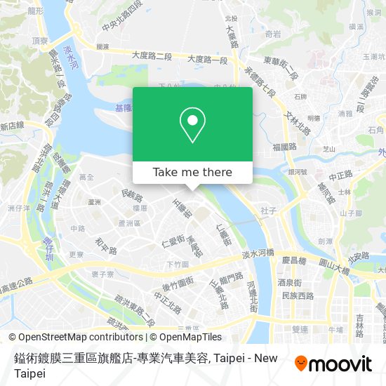 鎰術鍍膜三重區旗艦店-專業汽車美容 map