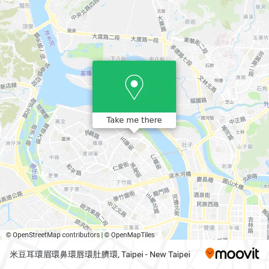 米豆耳環眉環鼻環唇環肚臍環 map