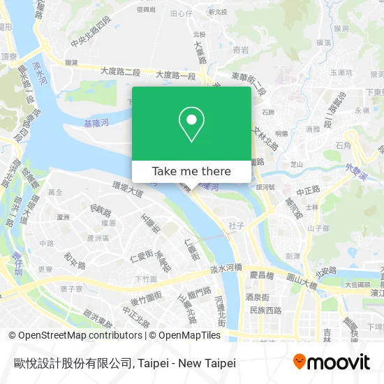 歐悅設計股份有限公司 map