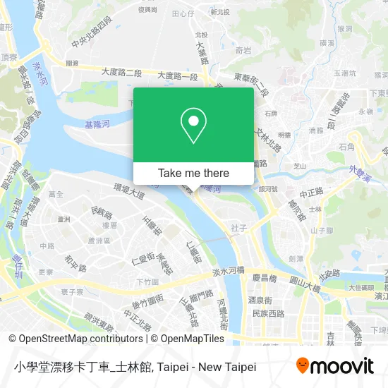 小學堂漂移卡丁車_士林館地圖