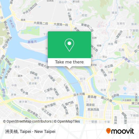 洲美橋地圖