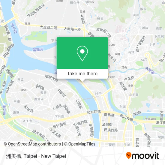 洲美橋 map