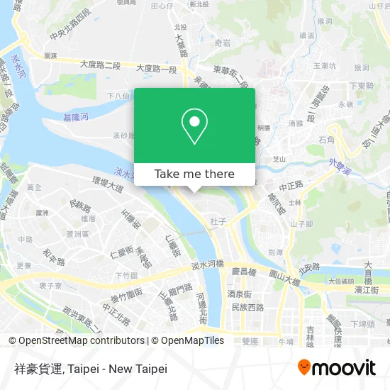 祥豪貨運 map