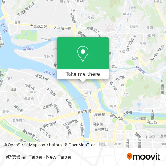 竣信食品 map