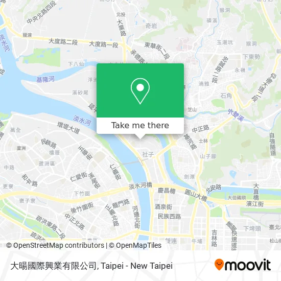 大暘國際興業有限公司地圖