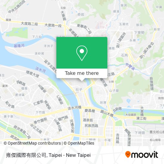 雍傑國際有限公司 map