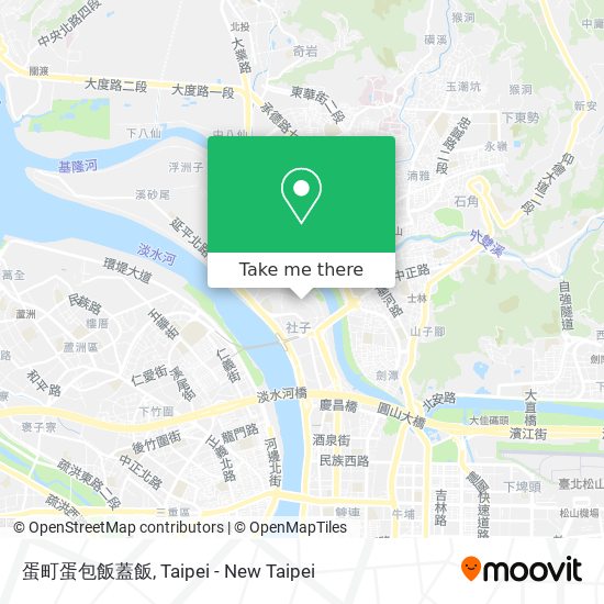 蛋町蛋包飯蓋飯 map