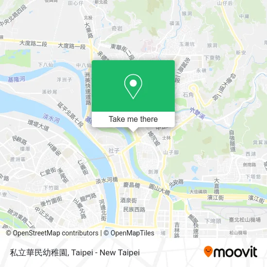 私立華民幼稚園地圖
