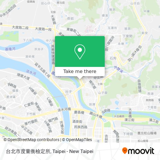 台北市度量衡檢定所 map