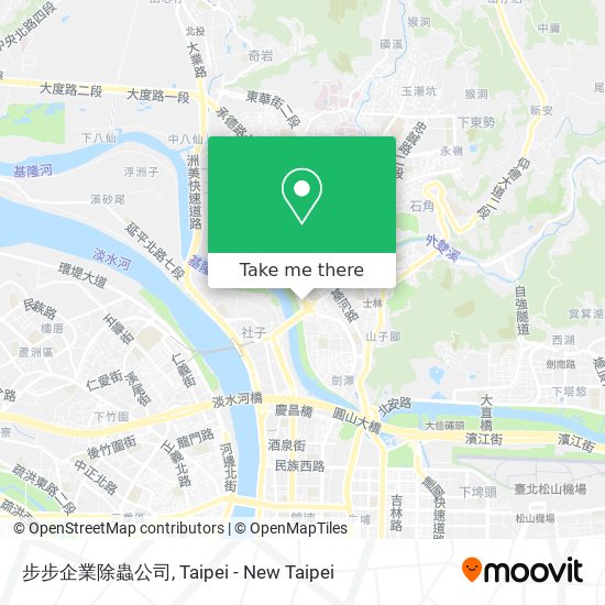 步步企業除蟲公司 map