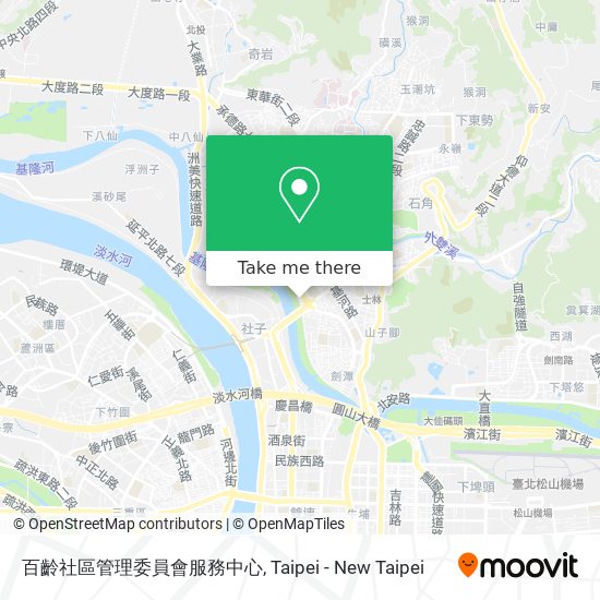 百齡社區管理委員會服務中心地圖