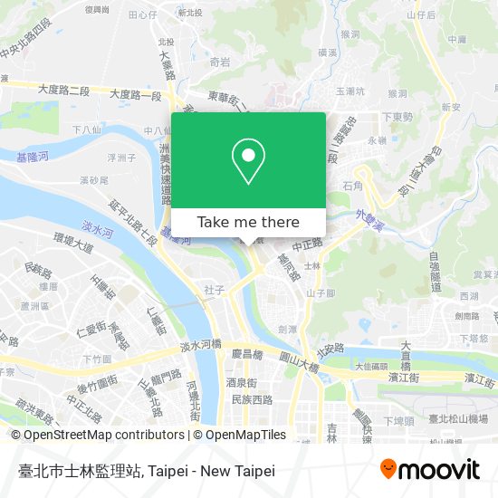 臺北巿士林監理站 map