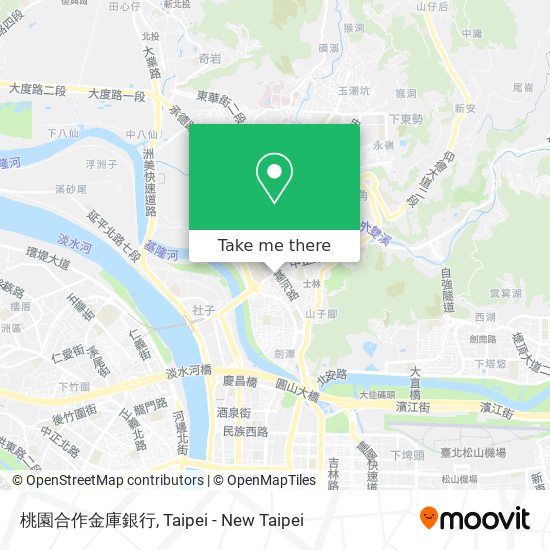 桃園合作金庫銀行 map