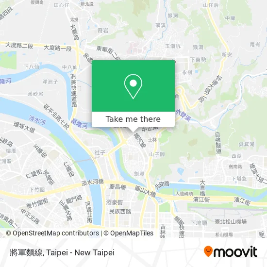 將軍麵線 map