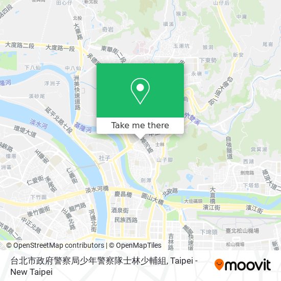 台北市政府警察局少年警察隊士林少輔組 map