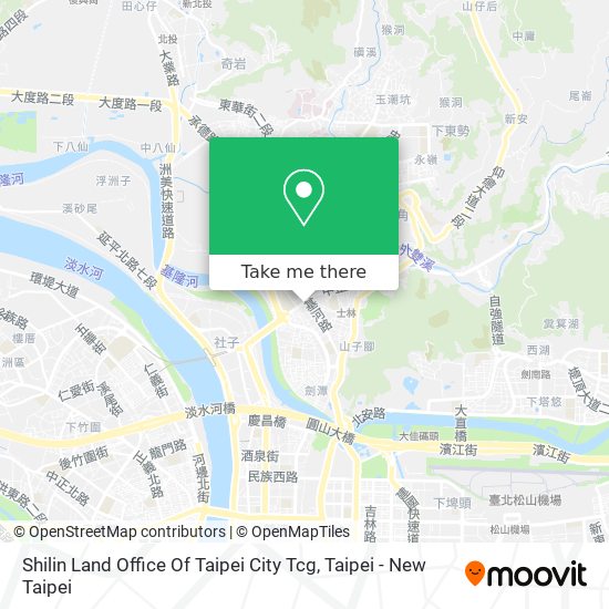 Shilin Land Office Of Taipei City Tcg map