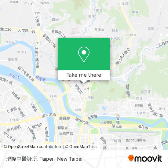 澄隆中醫診所 map