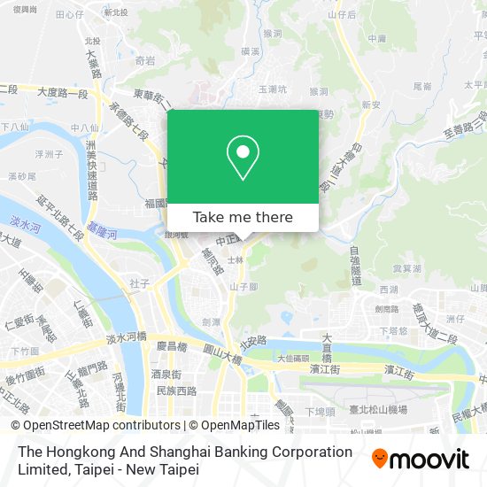 The Hongkong And Shanghai Banking Corporation Limited map