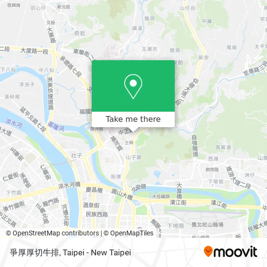 爭厚厚切牛排 map