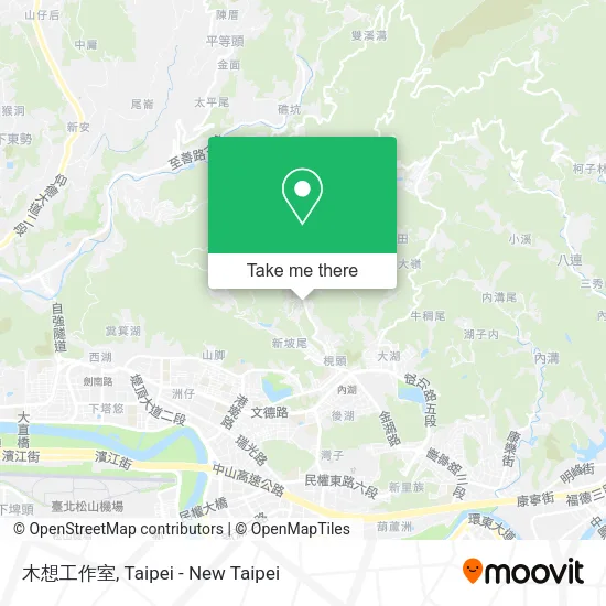 木想工作室地圖