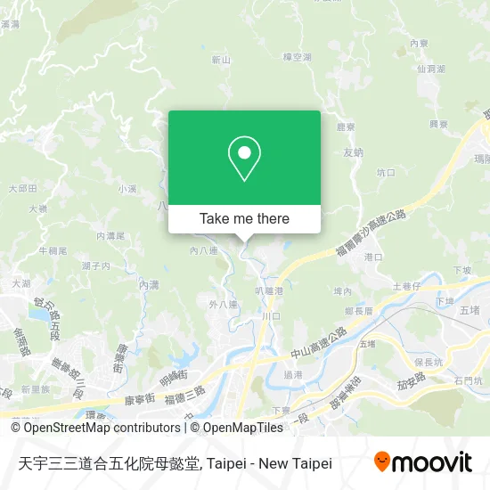 天宇三三道合五化院母懿堂地圖
