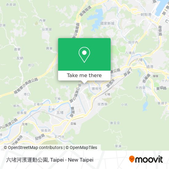 六堵河濱運動公園 map