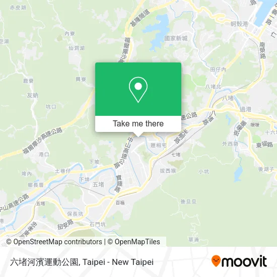 六堵河濱運動公園地圖