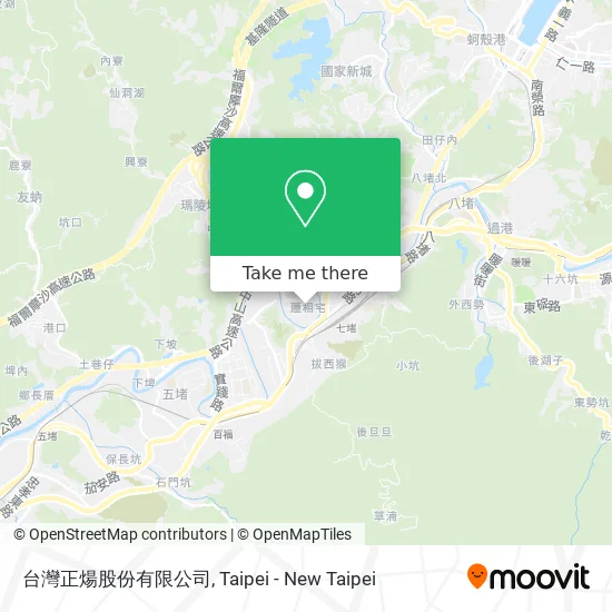 台灣正煬股份有限公司地圖