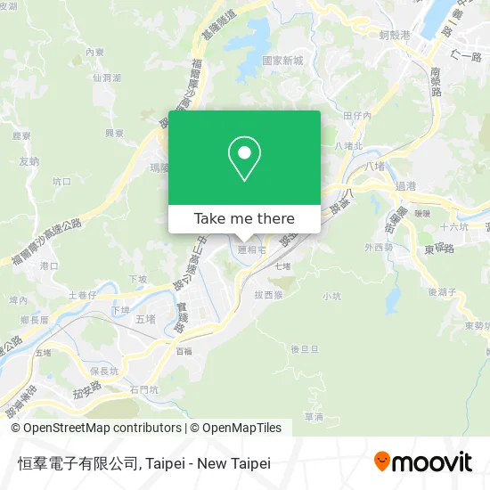 恒羣電子有限公司 map