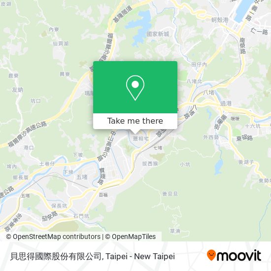 貝思得國際股份有限公司 map