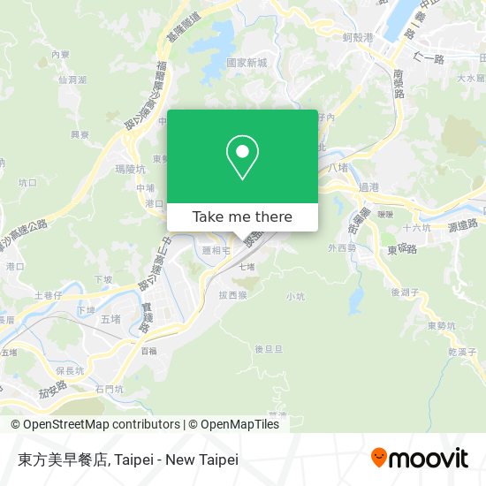 東方美早餐店 map