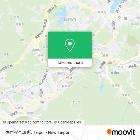 佑仁聯合診所 map