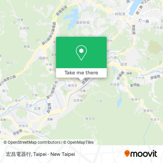 宏昌電器行地圖