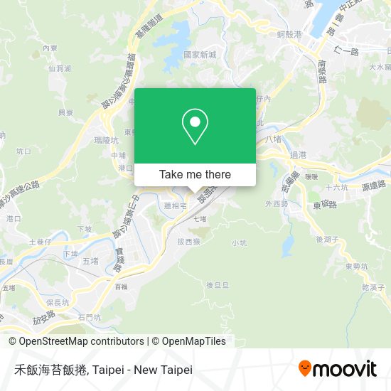 禾飯海苔飯捲地圖