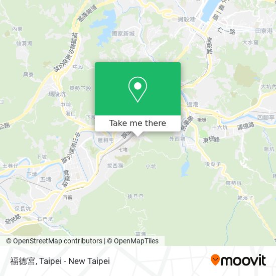 福德宮 map