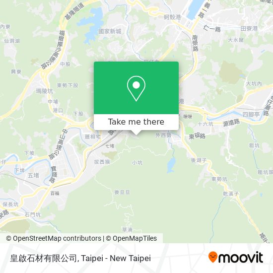 皇啟石材有限公司 map