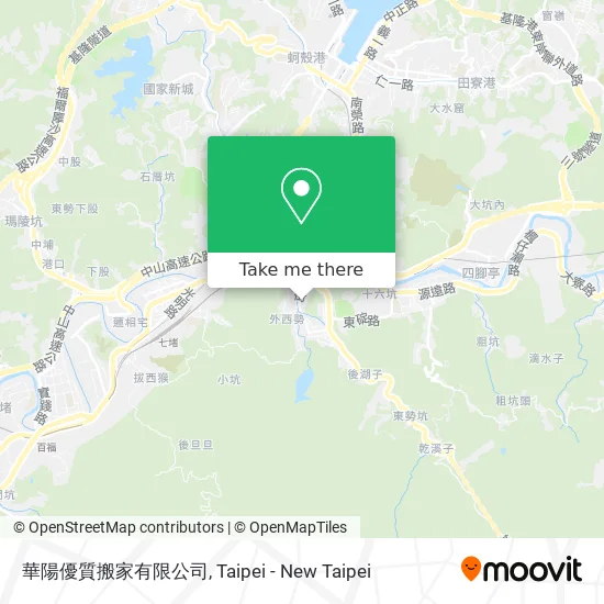 華陽優質搬家有限公司地圖