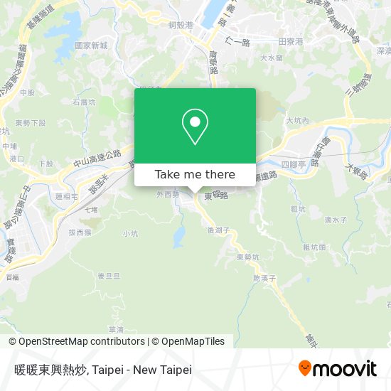暖暖東興熱炒地圖