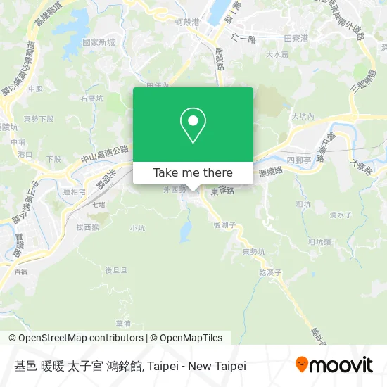 基邑 暖暖 太子宮 鴻銘館 map