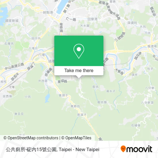 公共廁所-碇內15號公園地圖