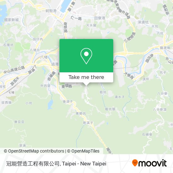 冠能營造工程有限公司地圖