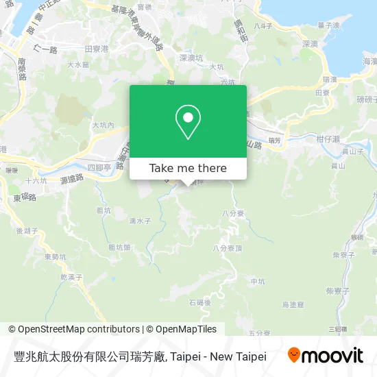 豐兆航太股份有限公司瑞芳廠 map