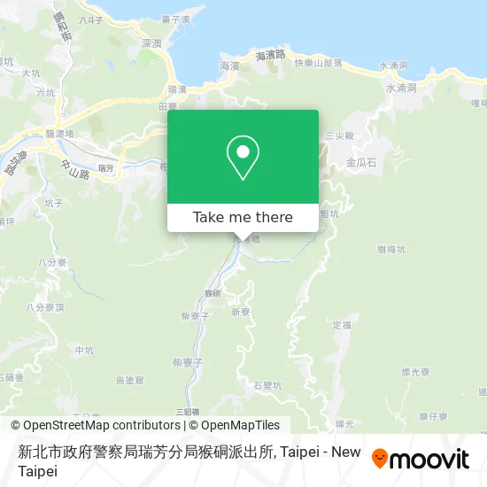 新北市政府警察局瑞芳分局猴硐派出所 map
