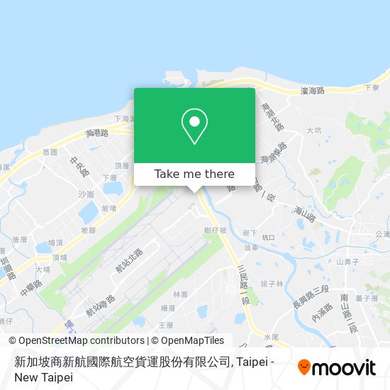 新加坡商新航國際航空貨運股份有限公司 map